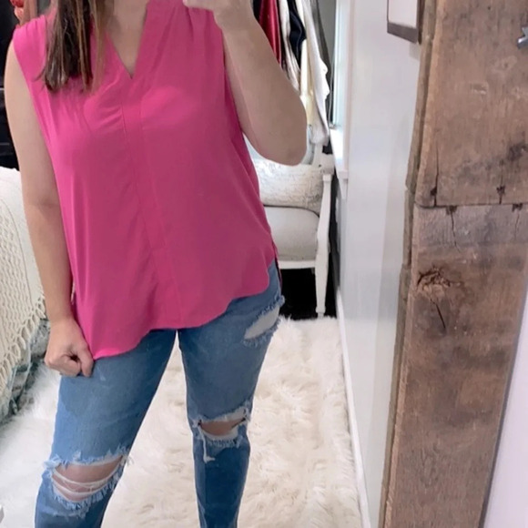 Zenana pink top size medium - Picture 2 of 7